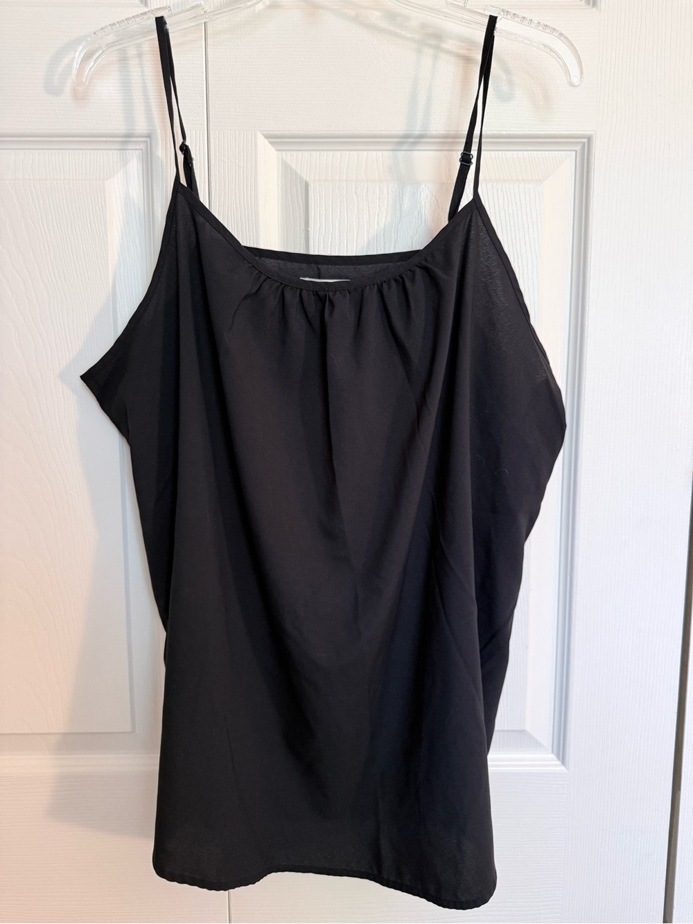 Faded Glory Black Spaghetti Strap Camisole